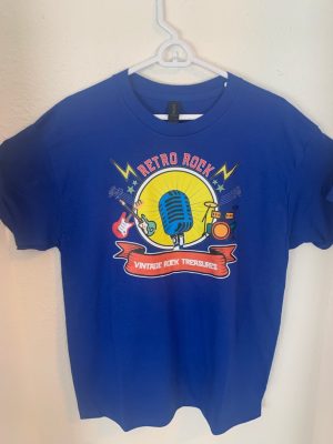 Band Logo T-Shirt Blue